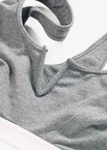 Reggiseno bustier con cotone biologico, bonprix Reggiseno bustier con cotone biologico, bonprix