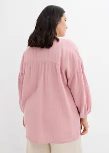 Blusa oversize in mussola di cotone, bonprix Blusa oversize in mussola di cotone, bonprix