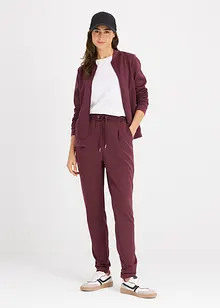 Pantaloni chino in tessuto effetto neoprene, bonprix Pantaloni chino in tessuto effetto neoprene, bonprix