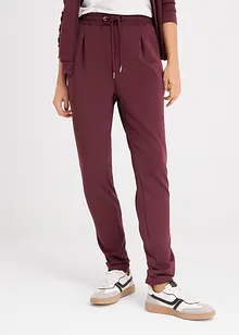 Pantaloni chino in tessuto effetto neoprene, bonprix Pantaloni chino in tessuto effetto neoprene, bonprix