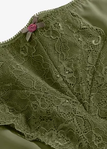 Slip alto con pizzo delicato, bonprix Slip alto con pizzo delicato, bonprix