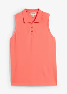 Top stile polo in puro cotone biologico, bonprix Top stile polo in puro cotone biologico, bonprix