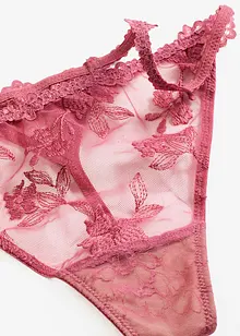 Tanga con pizzo floreale, bonprix Tanga con pizzo floreale, bonprix
