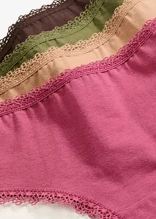 Brasiliana con cotone (pacco da 5), bonprix Brasiliana con cotone (pacco da 5), bonprix