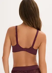 Reggiseno con coppe preformate, spalline imbottite e pizzo delicato, bonprix Reggiseno con coppe preformate, spalline imbottite e pizzo delicato, bonprix