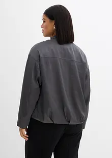 Bomber leggero in misto viscosa lucido, bonprix Bomber leggero in misto viscosa lucido, bonprix