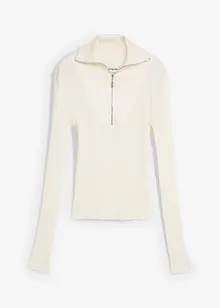 Maglia a costine in soffice misto viscosa, bonprix Maglia a costine in soffice misto viscosa, bonprix