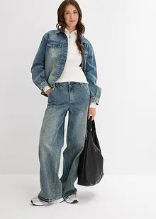 Maglia a costine in soffice misto viscosa, bonprix Maglia a costine in soffice misto viscosa, bonprix