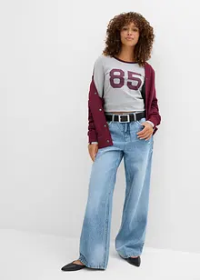 Maglia a maniche lunghe in jersey leggero, bonprix Maglia a maniche lunghe in jersey leggero, bonprix