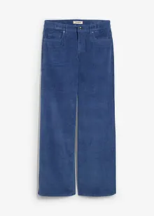 Pantaloni in velluto di misto cotone elasticizzato, bonprix Pantaloni in velluto di misto cotone elasticizzato, bonprix