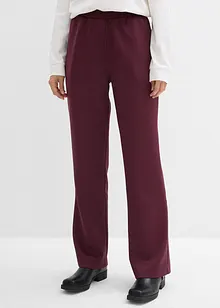 Pantaloni da jogging in tessuto effetto neoprene, bonprix Pantaloni da jogging in tessuto effetto neoprene, bonprix