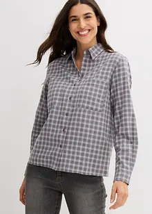 Camicia a quadri in puro cotone, bonprix Camicia a quadri in puro cotone, bonprix