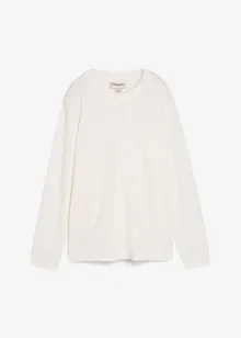 Maglia a maniche lunghe in puro cotone biologico, bonprix Maglia a maniche lunghe in puro cotone biologico, bonprix