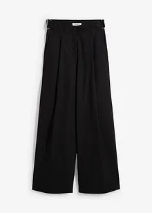 Pantaloni con fibbie ai lati in misto viscosa, bonprix Pantaloni con fibbie ai lati in misto viscosa, bonprix