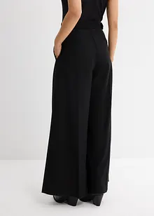 Pantaloni con fibbie ai lati in misto viscosa, bonprix Pantaloni con fibbie ai lati in misto viscosa, bonprix