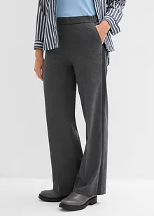Pantaloni larghi in simil lana, bonprix Pantaloni larghi in simil lana, bonprix