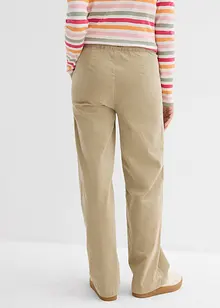 Pantaloni in velluto di misto cotone, bonprix Pantaloni in velluto di misto cotone, bonprix