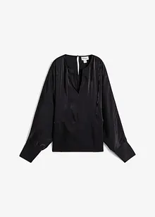 Blusa leggermente lucida in misto viscosa, bonprix Blusa leggermente lucida in misto viscosa, bonprix