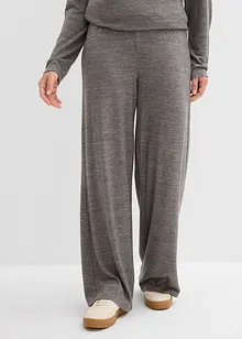 Pantaloni a palazzo in similmaglia, bonprix Pantaloni a palazzo in similmaglia, bonprix