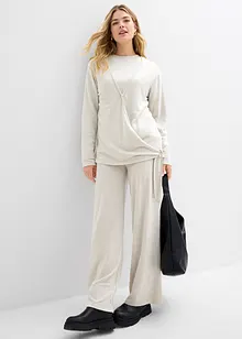 Cardigan incrociato effetto maglia, bonprix Cardigan incrociato effetto maglia, bonprix