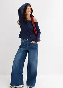 Maglia a costine a maniche lunghe, bonprix Maglia a costine a maniche lunghe, bonprix