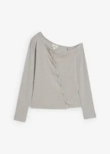 Maglia a costine a maniche lunghe, bonprix Maglia a costine a maniche lunghe, bonprix