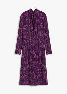 Abito midi con colletto dritto, bonprix Abito midi con colletto dritto, bonprix