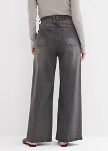 Jeans wide leg, vita alta, bonprix Jeans wide leg, vita alta, bonprix