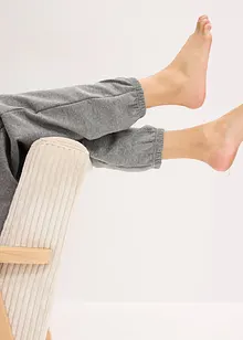 Pantaloni loungewear in felpa con tasche, bonprix Pantaloni loungewear in felpa con tasche, bonprix