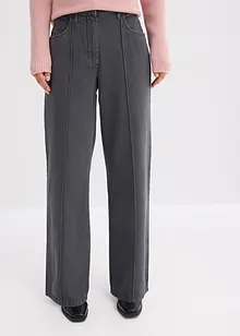 Pantaloni in twill di puro cotone, bonprix Pantaloni in twill di puro cotone, bonprix