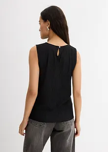 Top in crinkle operato, bonprix Top in crinkle operato, bonprix