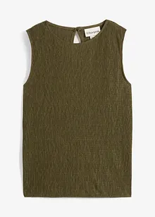 Top in crinkle operato, bonprix Top in crinkle operato, bonprix