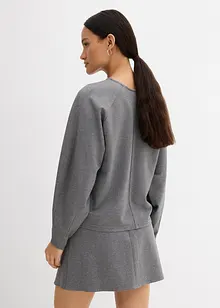 Maglia a maniche lunghe in morbido punto di Roma, bonprix Maglia a maniche lunghe in morbido punto di Roma, bonprix