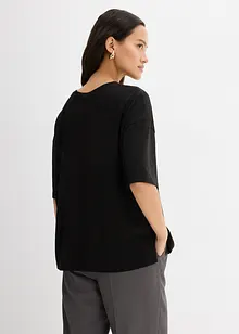 T-shirt ampia in misto cotone, bonprix T-shirt ampia in misto cotone, bonprix