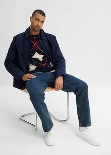 Maglione in puro cotone con motivo a losanghe, bonprix Maglione in puro cotone con motivo a losanghe, bonprix