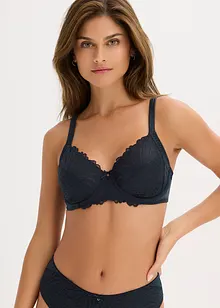 Reggiseno minimizer con pizzo delicato, bonprix Reggiseno minimizer con pizzo delicato, bonprix