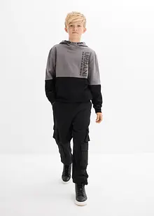 Felpa con cappuccio in puro cotone biologico, bonprix Felpa con cappuccio in puro cotone biologico, bonprix