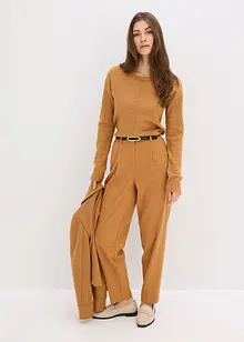 Pantaloni in tessuto in barrel shape, bonprix Pantaloni in tessuto in barrel shape, bonprix