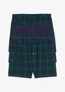 Boxer larghi in morbido jersey di cotone (pacco da 3), bonprix Boxer larghi in morbido jersey di cotone (pacco da 3), bonprix