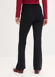 Pantaloni con elastico in vita in punto di Roma, bonprix Pantaloni con elastico in vita in punto di Roma, bonprix