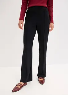 Pantaloni con elastico in vita in punto di Roma, bonprix Pantaloni con elastico in vita in punto di Roma, bonprix
