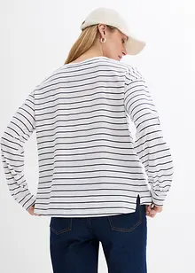 Maglia a maniche lunghe in puro cotone biologico, bonprix Maglia a maniche lunghe in puro cotone biologico, bonprix