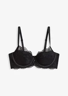 Reggiseno con coppe preformate in pizzo fine, bonprix Reggiseno con coppe preformate in pizzo fine, bonprix
