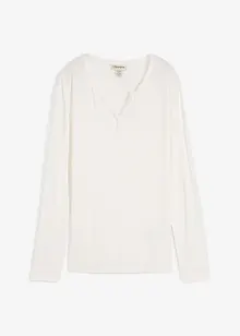 Maglia a maniche lunghe in misto viscosa morbido, bonprix Maglia a maniche lunghe in misto viscosa morbido, bonprix
