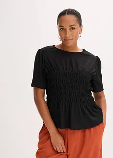 Maglia con lavorazione smock, bonprix Maglia con lavorazione smock, bonprix