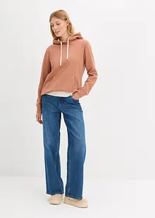 Felpa con cappuccio in puro cotone biologico, bonprix Felpa con cappuccio in puro cotone biologico, bonprix