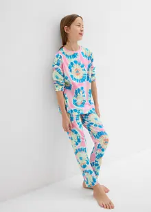 Pigiama + pigiama estivo con cotone biologico morbido (set 4 pezzi), bonprix Pigiama + pigiama estivo con cotone biologico morbido (set 4 pezzi), bonprix