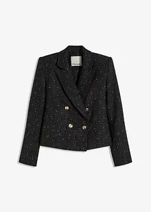 Blazer corto in morbido bouclé, bonprix Blazer corto in morbido bouclé, bonprix