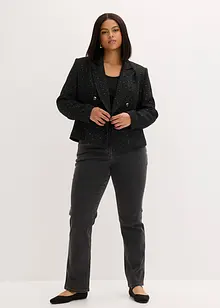 Blazer corto in morbido bouclé, bonprix Blazer corto in morbido bouclé, bonprix