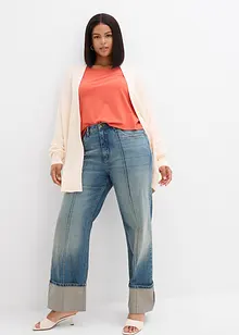 Jeans straight, vita alta, bonprix Jeans straight, vita alta, bonprix